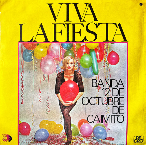 Banda 12 De Octubre De Caimito - Viva La Fiesta Porro - Lp (Usado)