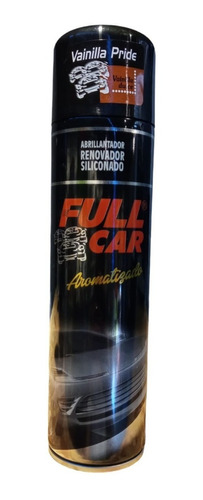 Silicona Aerosol Full Car Aroma Vainilla 225grs