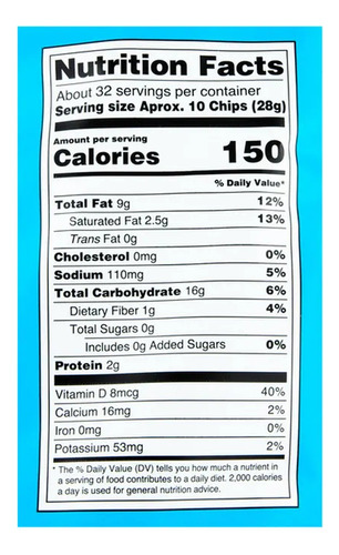 Salados Ricos Nacho Chips Natural Sin Tacc 907 G