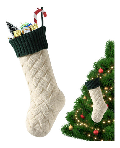 Medias Navideñas Medias Bolsa De Regalo Calcetín Navideño Gr