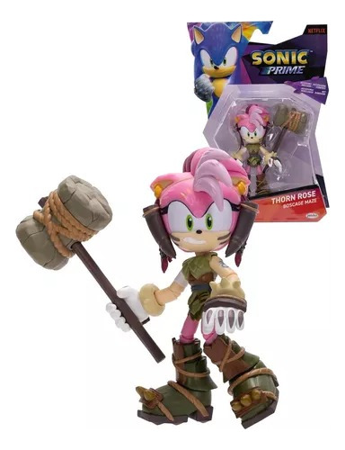 Sonic Prime Figura Thorn Rose Boscage Maze De 5 Pulgadas