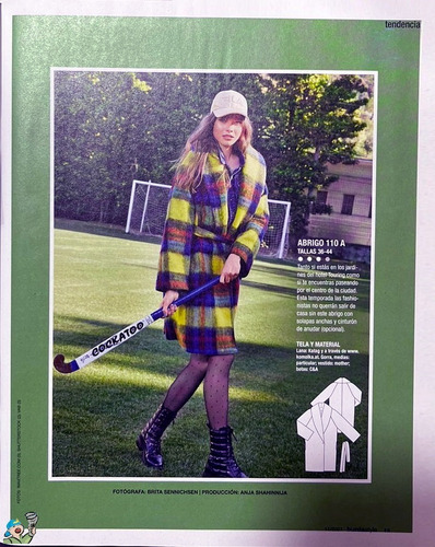 Imagen 4 de 10 de Revista Burda Style Patrones Moldes Española Costura