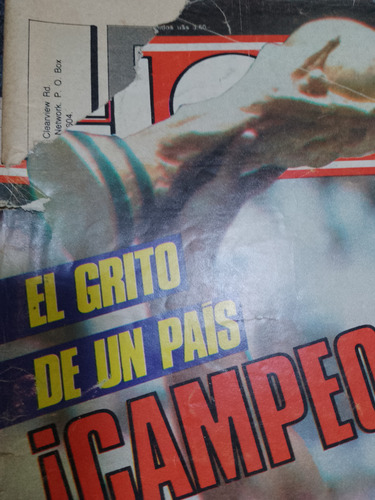 Revistas El Gráfico Mundial 1986 (lote De 7) (Usado)