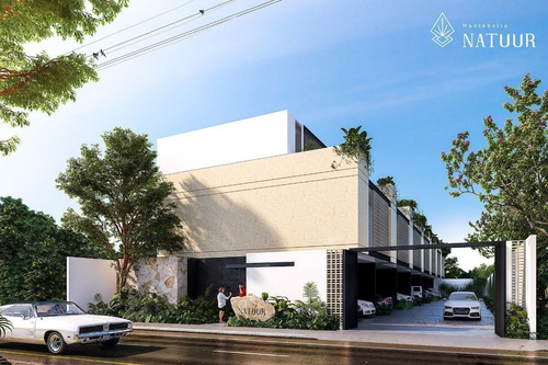 Imagen 1 de 6 de Townhouse En Venta, En Privada Natuur Montebello.