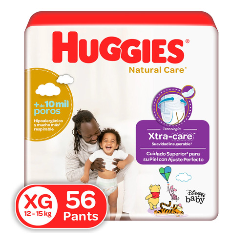 Huggies Pants Natural Care Xg X 56