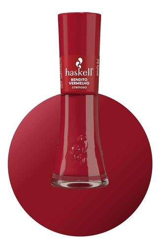 Esmalte Haskell Cor Bendito Vermelho Com 8ml