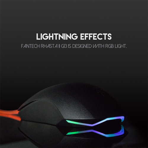 Imagen 3 de 4 de Mouse Optico Rhastaii G13 Gaming Negro Usb 2400dpi 4 Botones