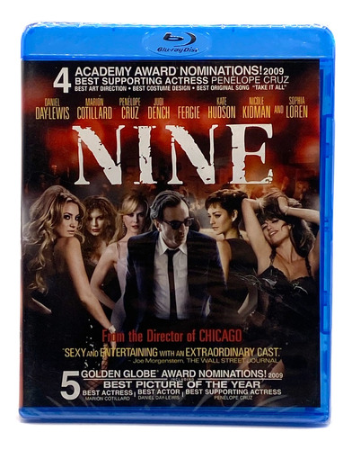 Blu-ray Nine - Película 2009 / Nuevo Sellado