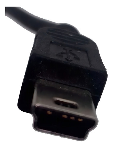 Cable Usb A Mini Usb 5 Pines Color Negro