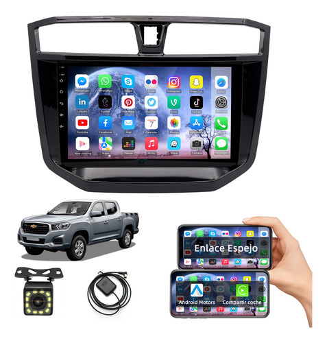 Auto Eestéreo Para Chevrolet S10 Max 2021-23 Android Carplay