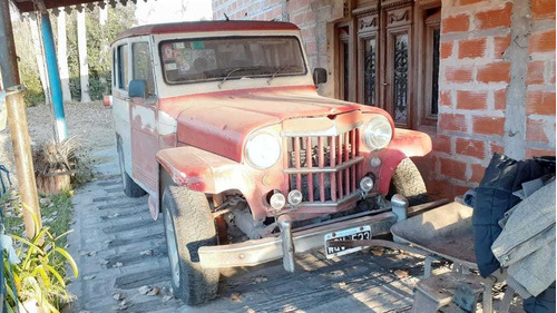 Imagen 6 de 6 de Jeep Estanciera 1965 Motor Tornado