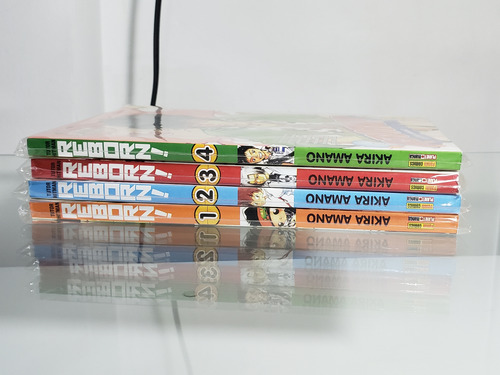 Tutor Hitman Reborn! - Volumes 1 A 4 - Panini Mangá Coleção (Usado)