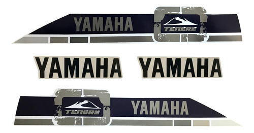 Kit Adesivos Yamaha Ténéré 250 Xtz Branca Ano 2015
