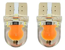 Comprar Cáscara De Silicona Roja 2pcs T10 Cuña Cob Led Bombillas W5w
