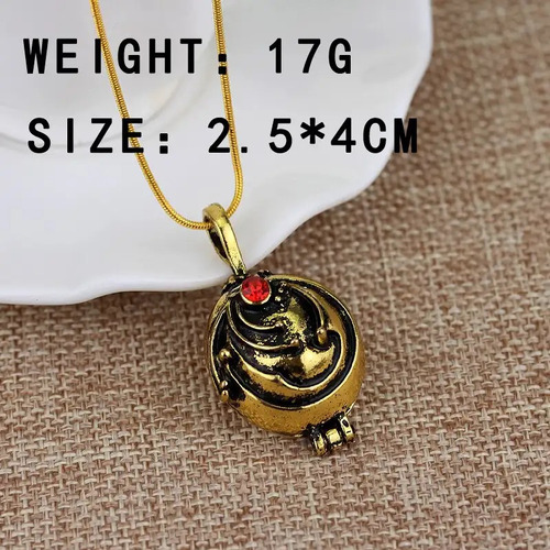 Sjx Collar Con Dije Relicario Vampire Diaries Elena