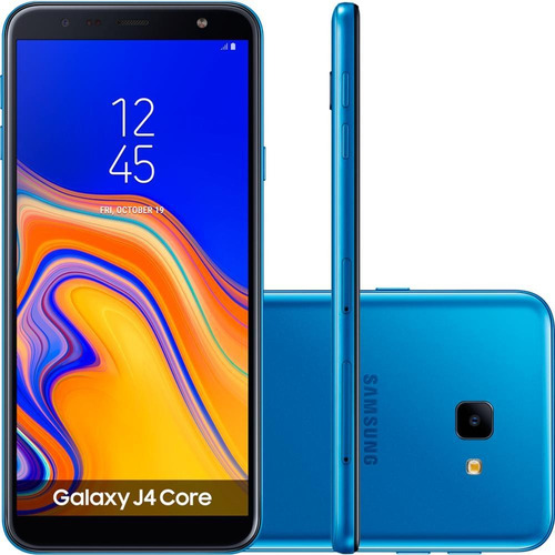 Smartphone Samsung Galaxy J4 Core 16gb, Azul - Sm-j410g