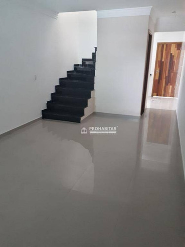 Imagem 9 de 27 de Vendo Lindo Sobrado Com 100 M² Com 3 Dormitórios Sendo 1 Suíte, Pronta Para Morar Com Piso Frio, Porcelanato Em Todas As Partes Da Casa, Quartos, - So1768