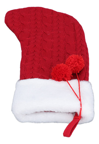 Calcetín De Punto Navideño De Gran Capacidad Y Multifunciona