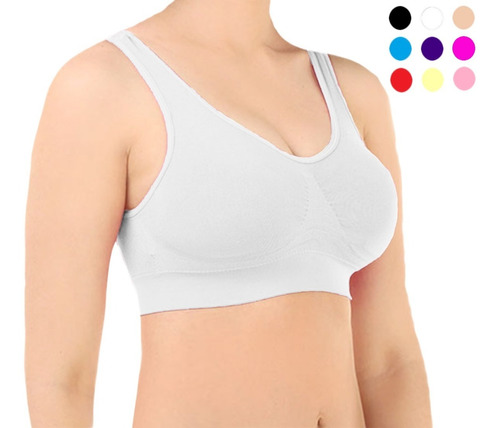 Bra Sin Broches Body Siluette 2600 Almohadillas Removibles