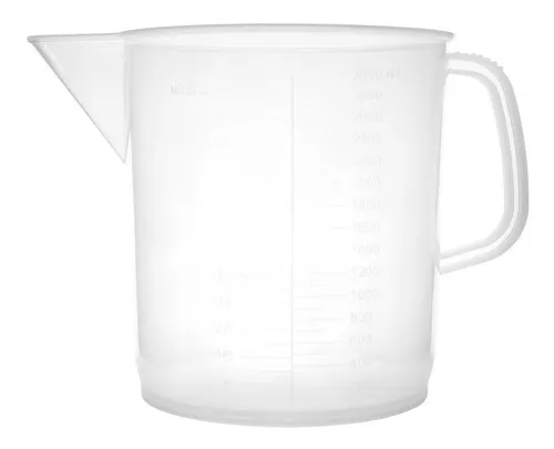 comprar Vaso Graduado De Polipropileno Con Asa (jarra) 3000ml  Eisco