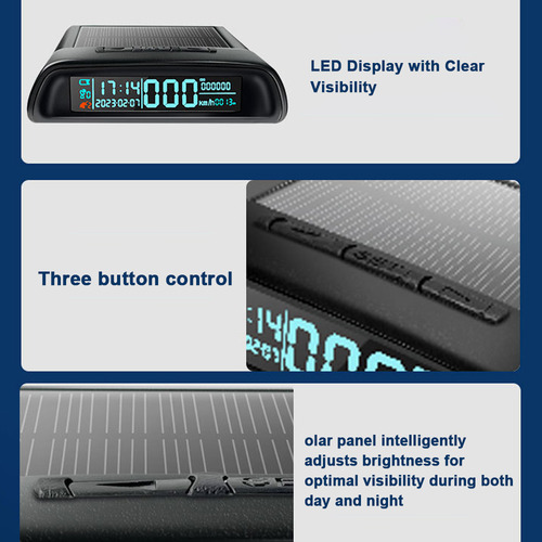 Hud Head Up Display Alarma Para Coche De Exceso De Velocidad
