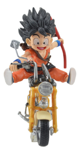 Figura Muñeco Dragon Ball Maestro Goku Con Moto