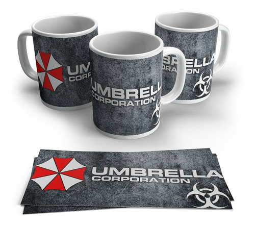 Pocillo Mug Umbrella Corporation Resident Evil Vasos Tazas