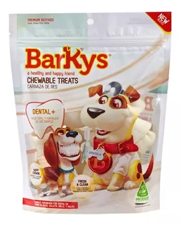 Carnaza De Res Barkys Para Perro Pack 3 Huesos -talla 5-6