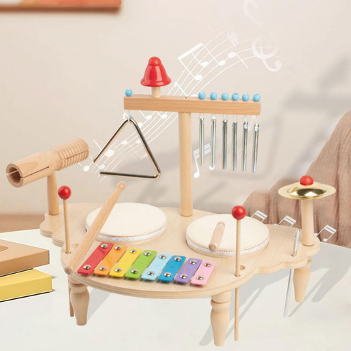 Juego De Batería Para Niños Pequeños, Juego De Xilófono