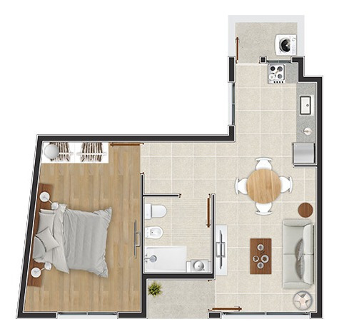 Imagen 5 de 6 de Hermoso Apartamento En Bella Vista