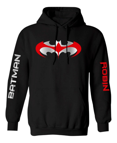 Sudadera Mod Batman & Robin Estampado En Reflejante | Envío gratis