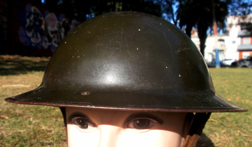 Casco Us M 1917 A1 Acme Pittsburgh Usado En Uruguay Raro