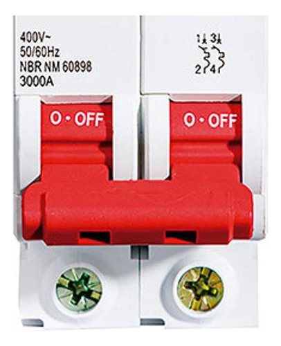 Kit C/4 - Disjuntor Steck Din Bipolar 63a Sd62 C 3ka