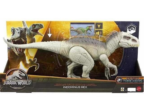 Dinosaurio Indominus Rex Jurassic World Daño Extremo Sonidos