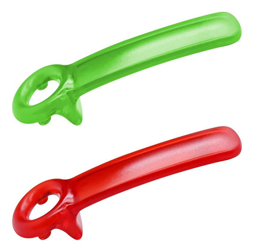 Abridor De Tarros Manual Verde/rojo De Plástico, 2 Piezas