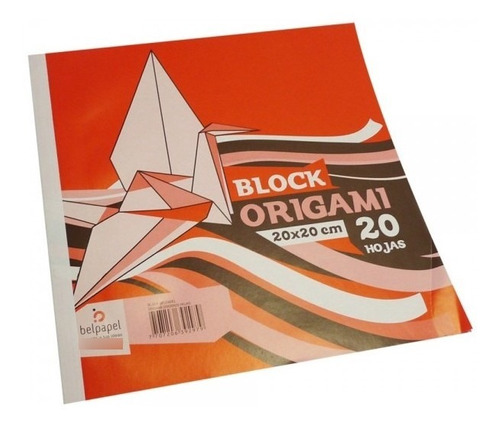 Block Origami 20x20 20 Hojas  *30 Unidades