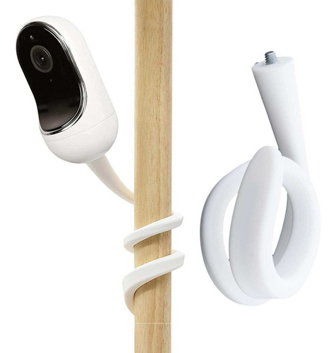 Soporte Flexible Para Cámara De Monitor De Bebé Con Blanco