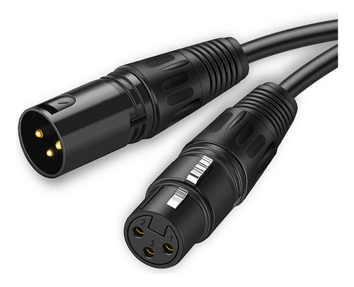 Cabo Xlr Microfone Canon Balanceado Macho Fêmea 2m Cabletime