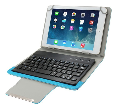 B Funda Pu Con Teclado Bluetooth Para Tableta De 10,1