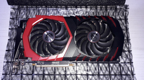 Tarjeta De Video Msi Rx580 De 4gb Para Reparar (no Da Video) (Usado)