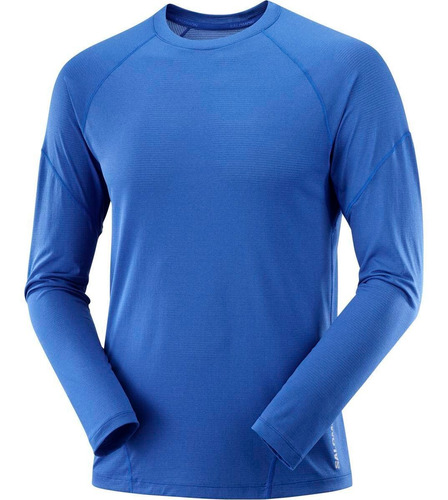 Polo Salomon Running -cross Run Ls Tee - Hombre