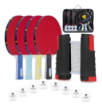 Comprar Set De Palas De Ping Pong, Palas De Tenis De Mesa Portátiles