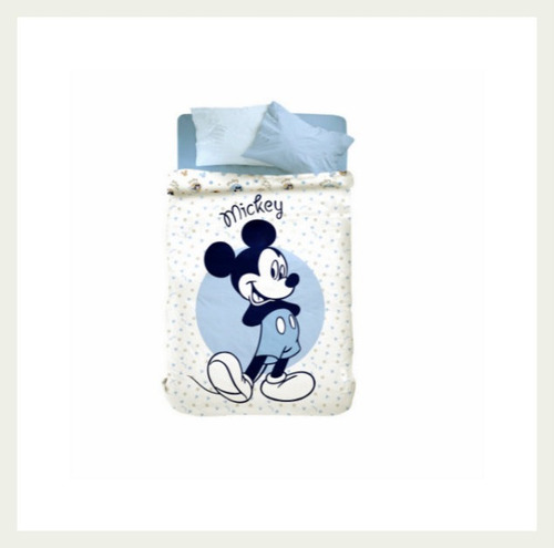 Acolchado De Cuna + Sábanas Cuna- Disney Piñata Minie-mickey