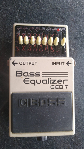 Pedal Boss Bass Equalizer Geb-7