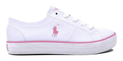 tenis blancos polo mujer