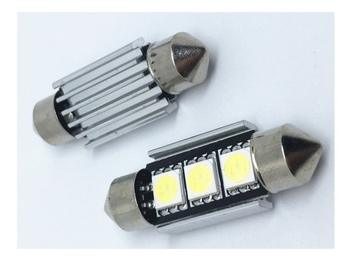 Bombillo Led Carro Festoon Fusible 41mm Techo Puerta Canbus