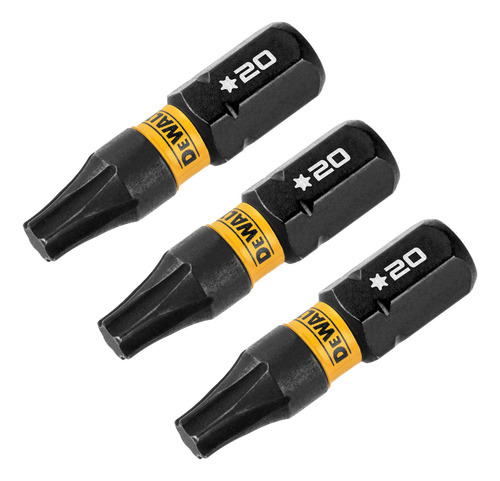 Set 3 Puntas Torx 1 Flextorq® Dewalt Dwaf1tx20ir3