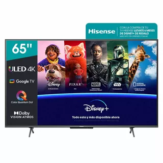 Smart TV Hisense 65U60H Google TV 4K 65" 220V