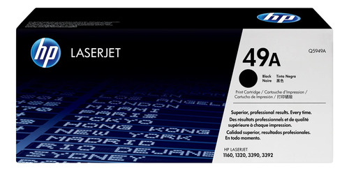 Toner Hp Original Q5949a (49a) Color Negro 