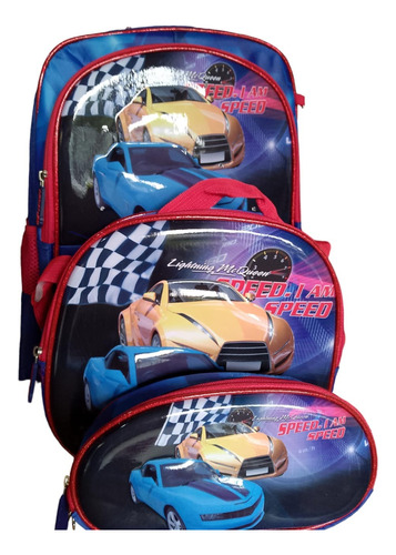 Mochila Infantil Reforzada 3 Piezas Premium Oferta 